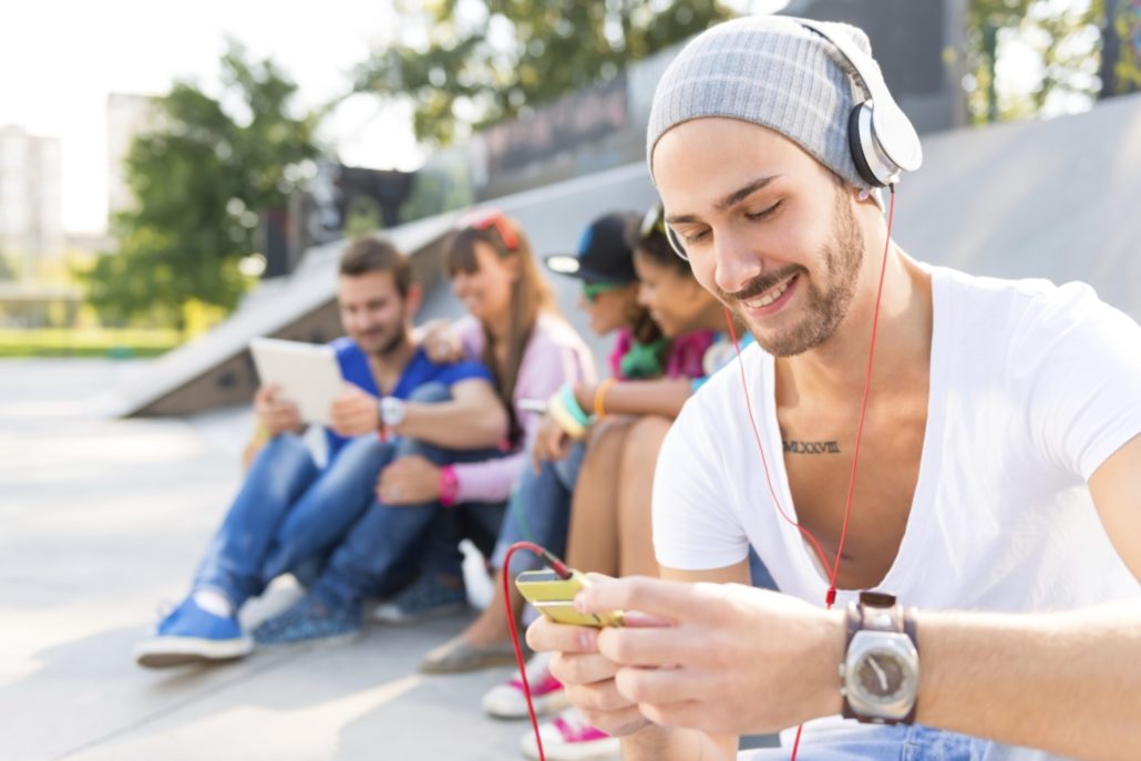 listening-to-podcast
