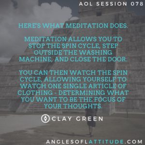 meditation is a habit of success