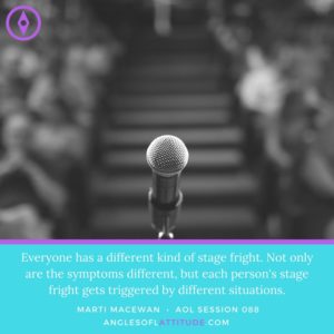 fear of public speaking